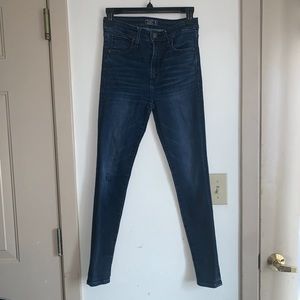 Abercrombie High Waisted Skinny Jeans
